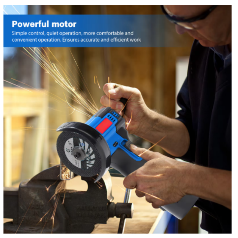 Zento Mini Angle Grinder | 12V Cordless, 13,000 RPM, Compact Design 2