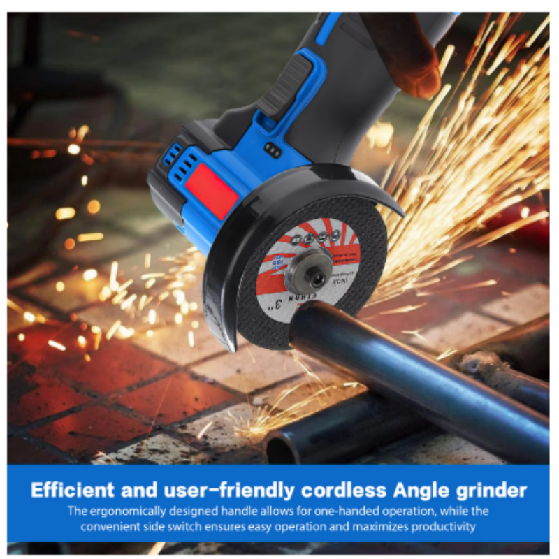 Zento Mini Angle Grinder | 12V Cordless, 13,000 RPM, Compact Design 3