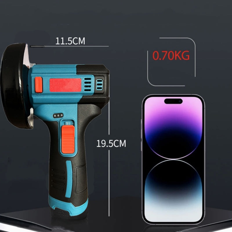Zento Mini Angle Grinder | 12V Cordless, 13,000 RPM, Compact Design 7