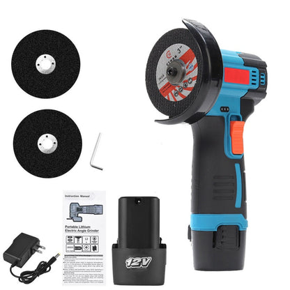 Zento Mini Angle Grinder | 12V Cordless, 13,000 RPM, Compact Design 8