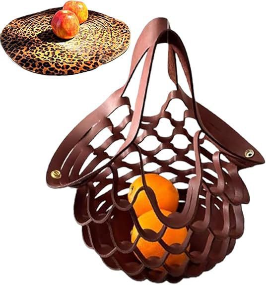 Zest Leather Tote Bag | Foldable, Lightweight 11