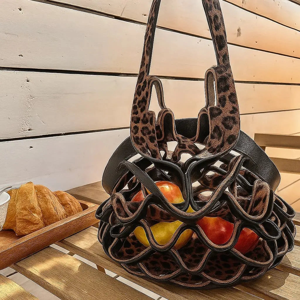 Zest Leather Tote Bag | Foldable, Lightweight 4
