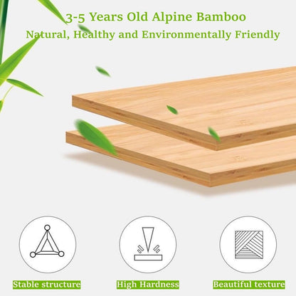 Zesty Bamboo Rack | 9-Tier Vertical Organizer 6