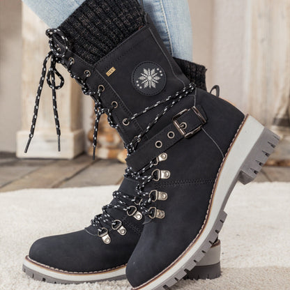 Glavren — Isolierte wasserdichte Winter-Schneestiefel für kaltes Wetter