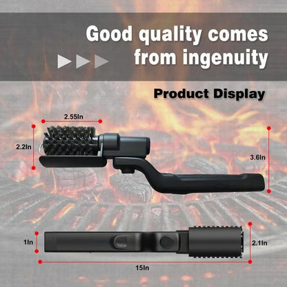 BlazeScrub™ — Crush Grill Grime Instantly and Enjoy Effortless Cleanup Every Time