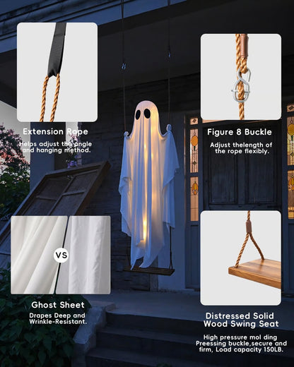Shadowy Swing™ — Command Fear and Awe with Every Glowing Haunt