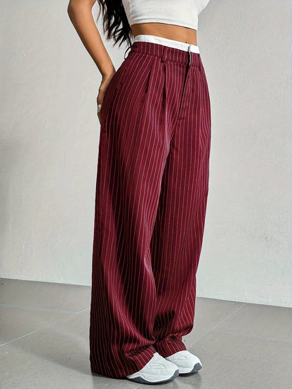 PinstripePower™ — Sculpt Your Curves and Command Every Room with Effortless Style