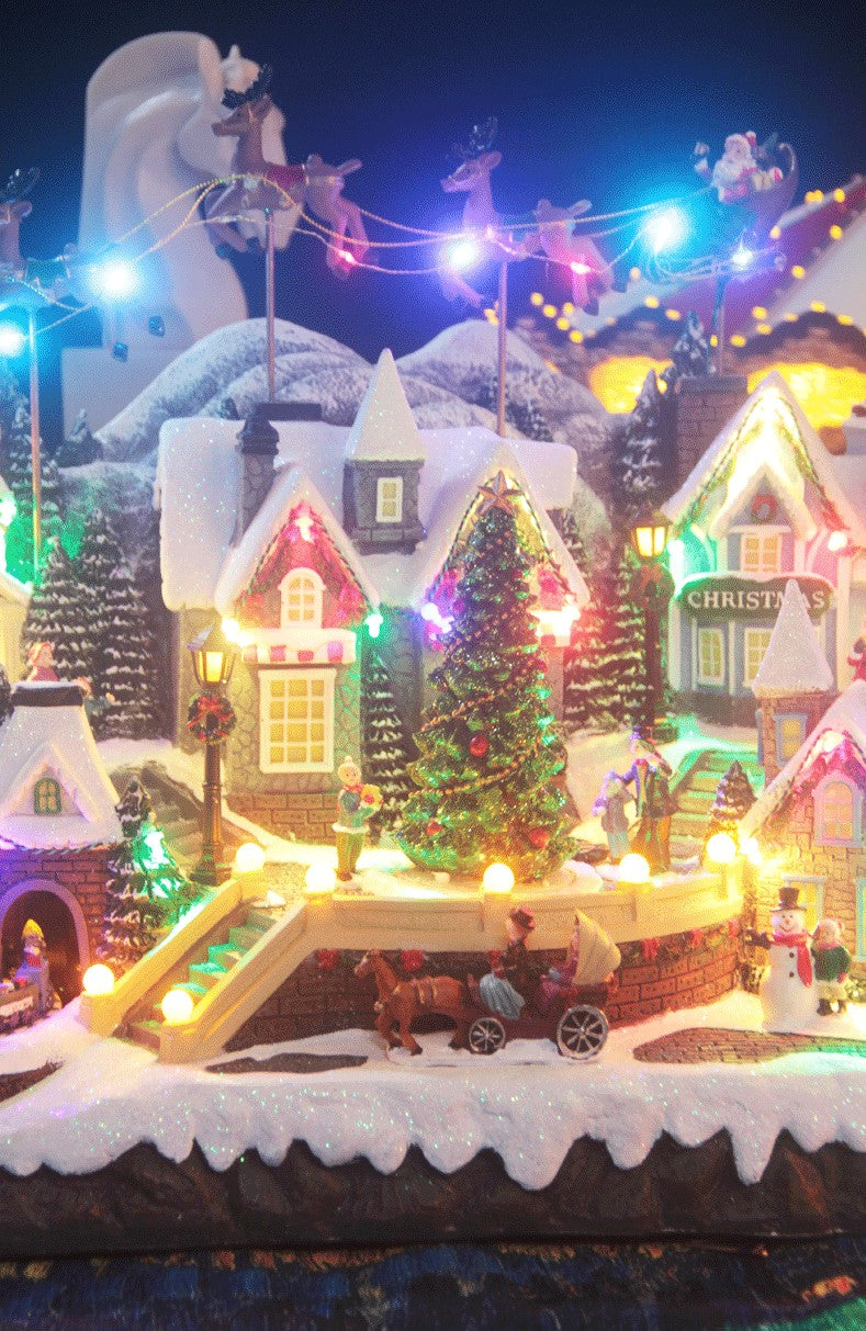 Marnix — Rotating Christmas Music Box with Festive Tunes