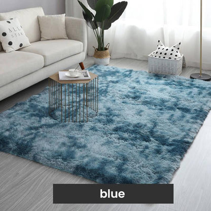 ⏳Reducere 50% pentru Timp Limitat⏰Covoraș de Podea Pufoasă cu Culoare Gradient🛋️
