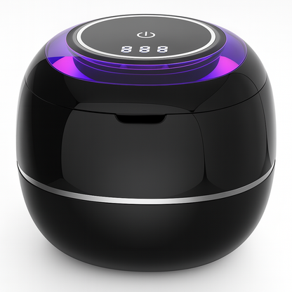 CleanoWave Pod — Ultrasonic Retainer Cleaner with UV-C Light