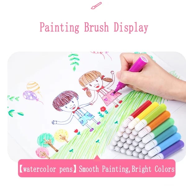 Arlo ArtSet — 208-Piece Deluxe Kids Art Creativity Kit with Easel