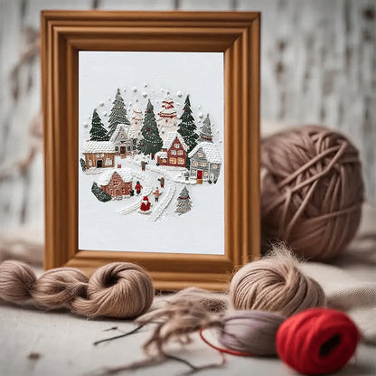 Holiday Village™ — Create Cozy, Jaw-Dropping Festive Magic with Every Stitch