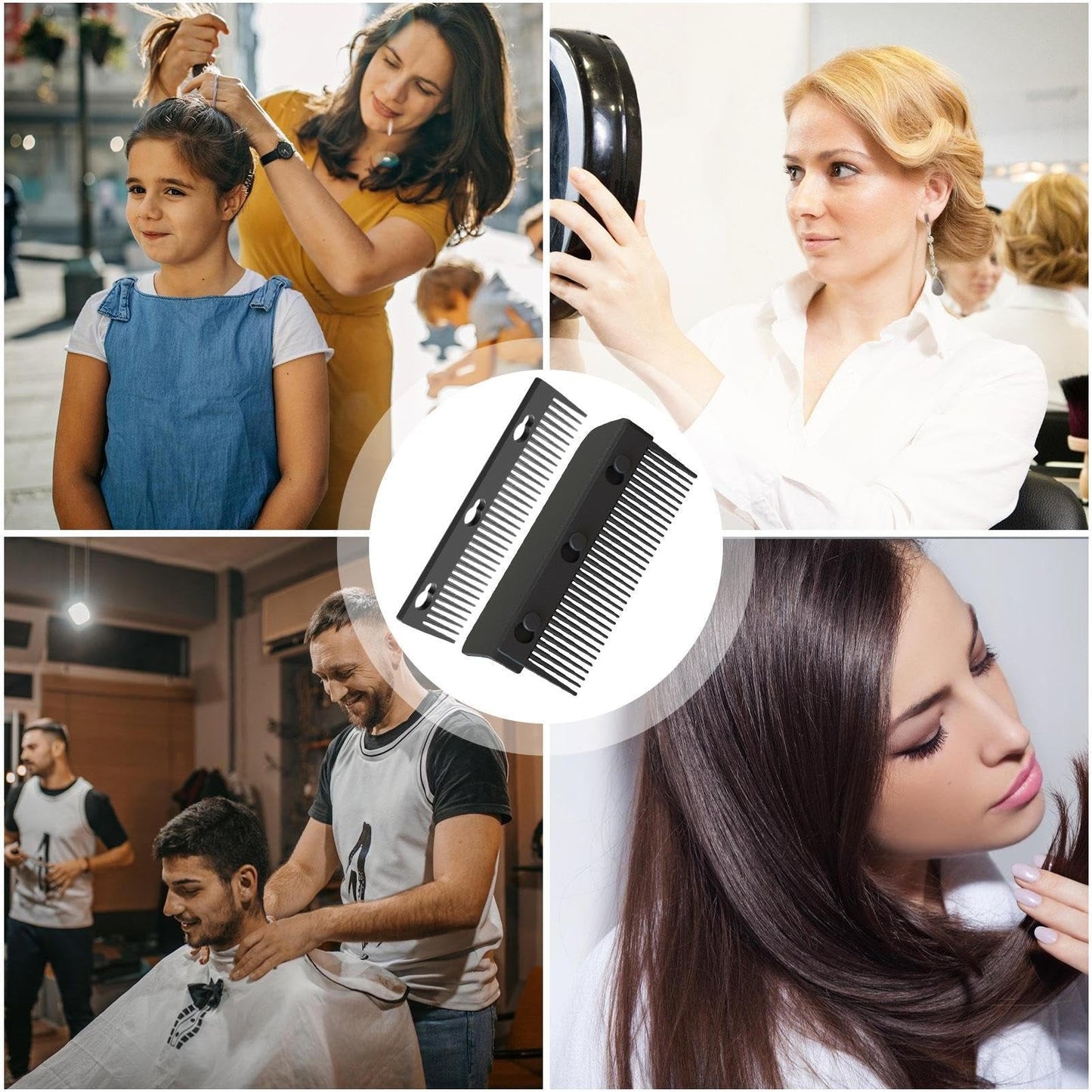Glidex™ Pro Comb — Muuta mikä tahansa suoristin ajan säästäväksi kiilto koneeksi
