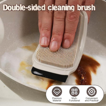 Dual-Edge Kitchen Scrubber™ — Bekæmp snavs uden besvær og beskyt dine overflader som en professionel