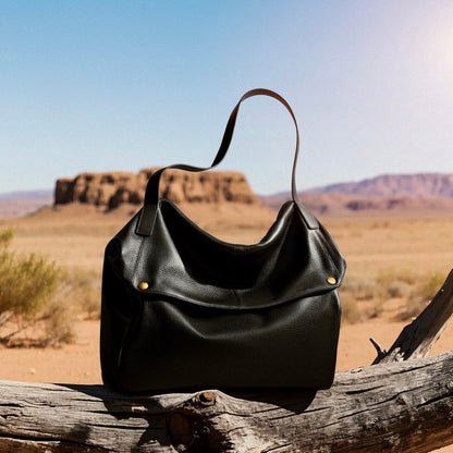 Elara — Women's Genuine Leather Tote Bag with Spacious Design