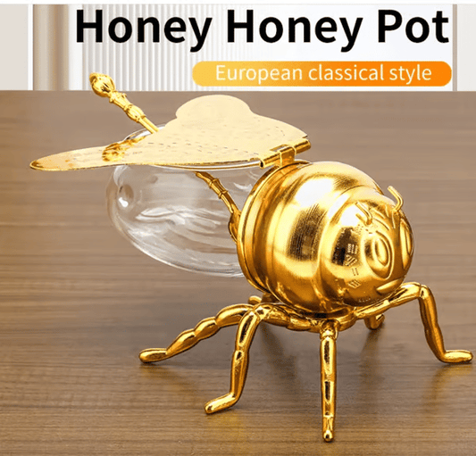 Bee-Shaped Honey Jar 15$ TODAY ONLY