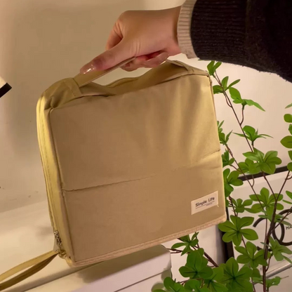 Elara — Travel Makeup Bag with Spacious Organized Compartments