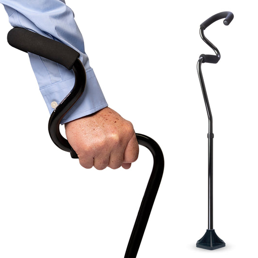 StrongArm ComfortCane™ — Walk Fearlessly with Unshakable Stability and Strength