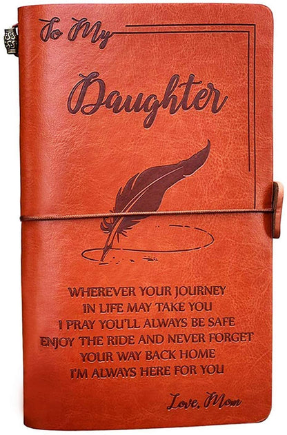 Vintage Engraved Journals (Pages Included) The Best Thanksgiving/Christmas Gift to Beloved