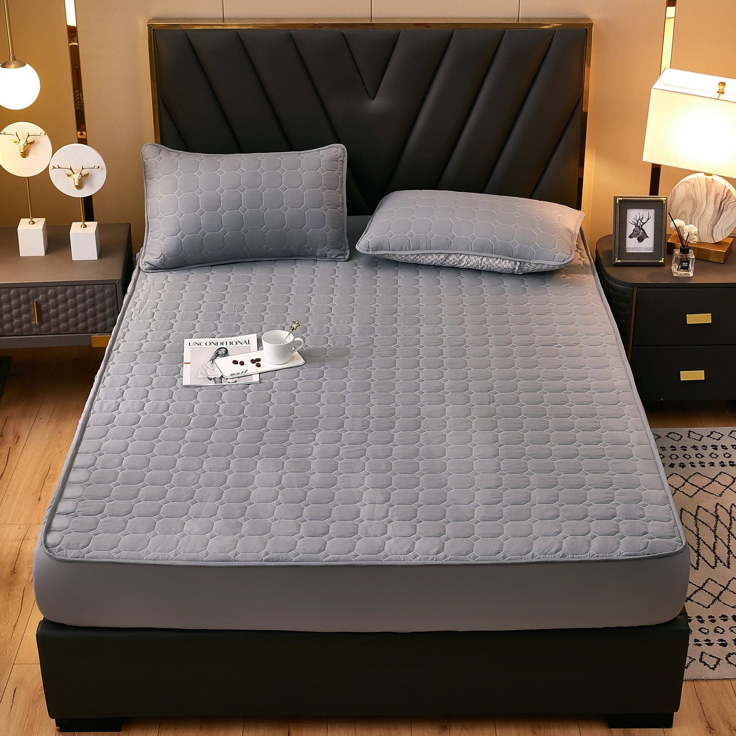 Zaylen Breeze Mattress Cover — Soft Breathable Cotton-Polyester Blend