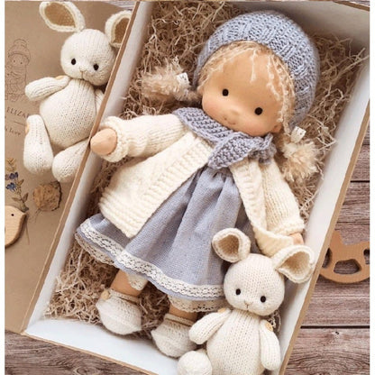 Best Gift for Kids-Handmade Waldorf Doll