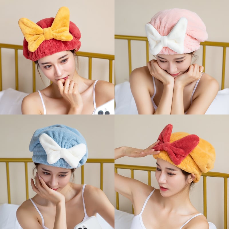 Ultra-Absorbent Microfiber Hair Wrap™ — Dry Faster, Shine Brighter, Live Damage-Free