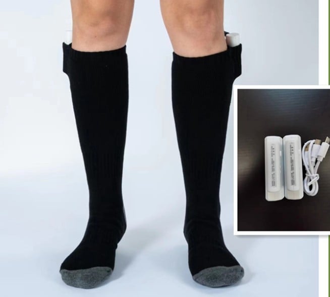 RechargeHeat Socks™ — Blaze Through Winter with All-Day Toasty Feet