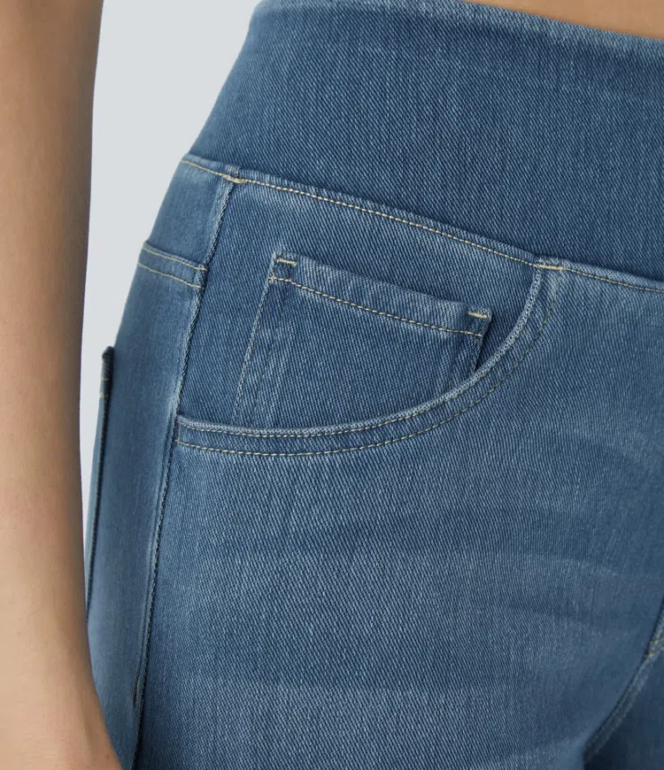High-Waisted Wide Leg Jeans™ — Unlock All-Day Confidence and Freedom in Every Step
