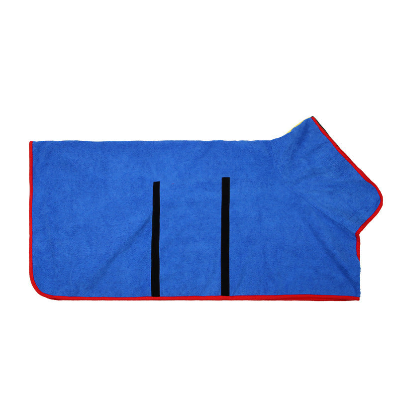 TorrentWrap™ Ultra-Absorberende Huisdierbadjas — Wikkel Je Huisdier in Snel Droog Comfort en Gezellige Warmte