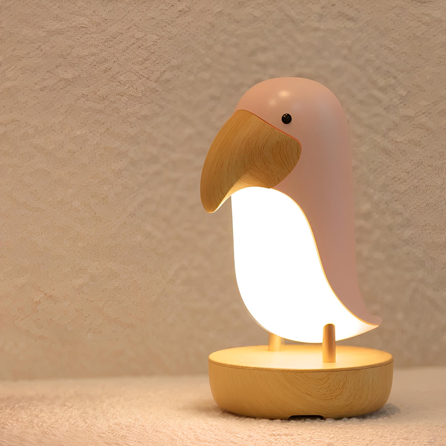 Liora Bird Lamp — Minimalist USB Rechargeable Ambient Night Light