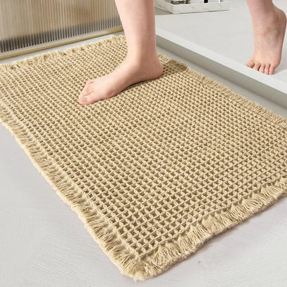 Solis Waffle Mat™ — Step Into Instant Luxury and Safety Every Day