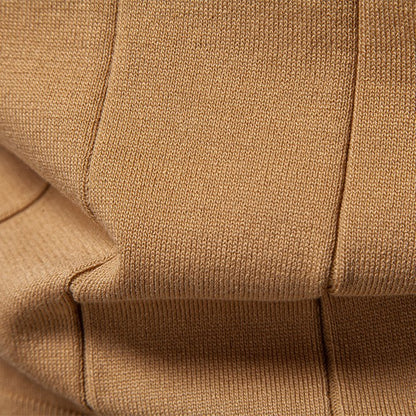 Lurence — Herren Stretch Viskose Polohemd mit Strickstruktur und Reißverschluss