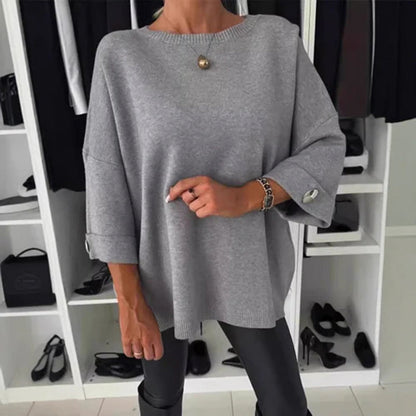VelvetLuxe™ Knit Top — Wyjdź z domu z łatwą pewnością siebie i całodniowym komfortem