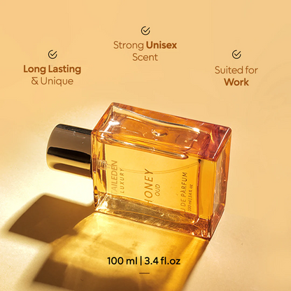 Honey Oud Perfume™ — Sweet Honey Meets Deep Oud in a Timeless Unisex Fragrance