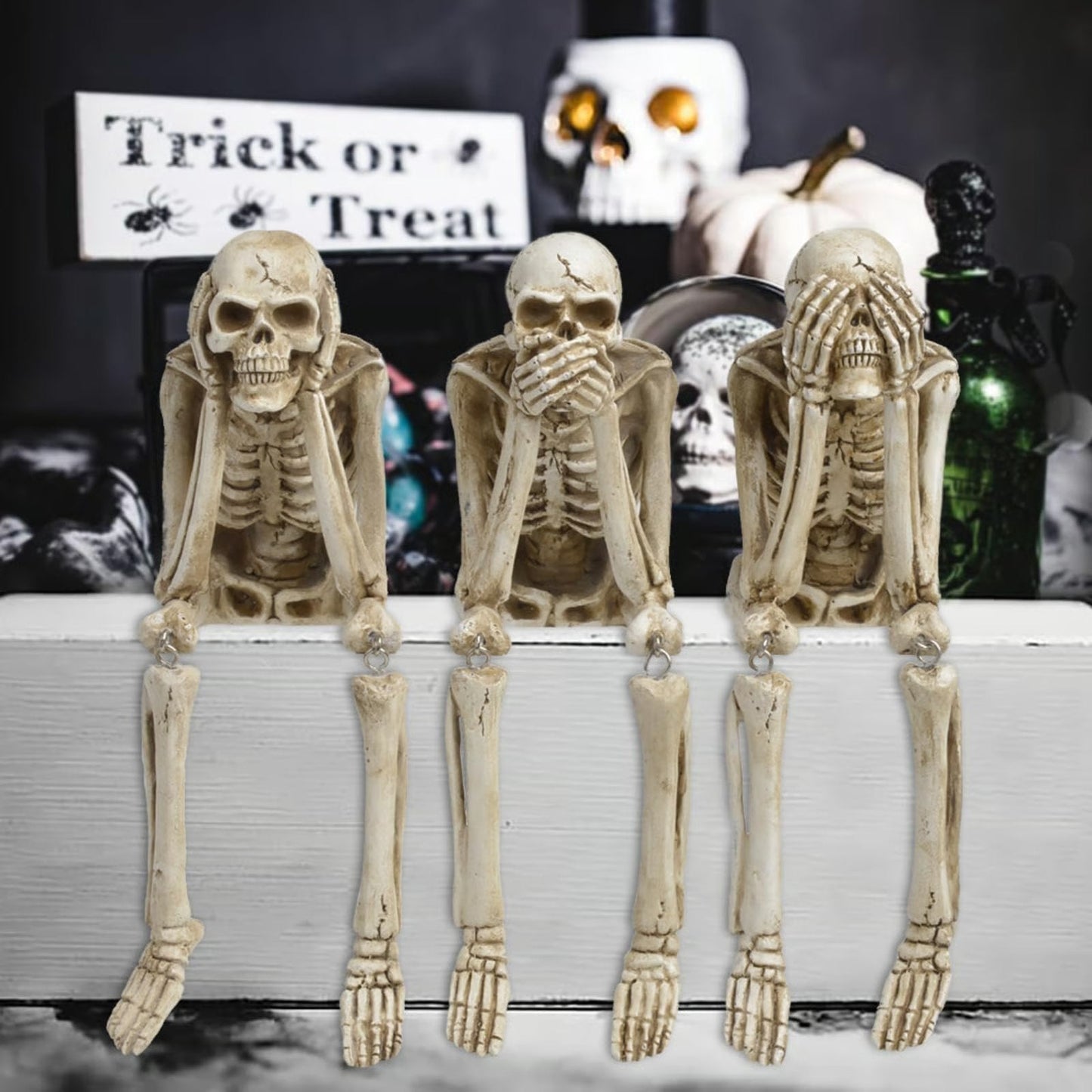 No Evil Statues™ — Ignite Dark Humor and Haunt Every Room with Bold Attitude