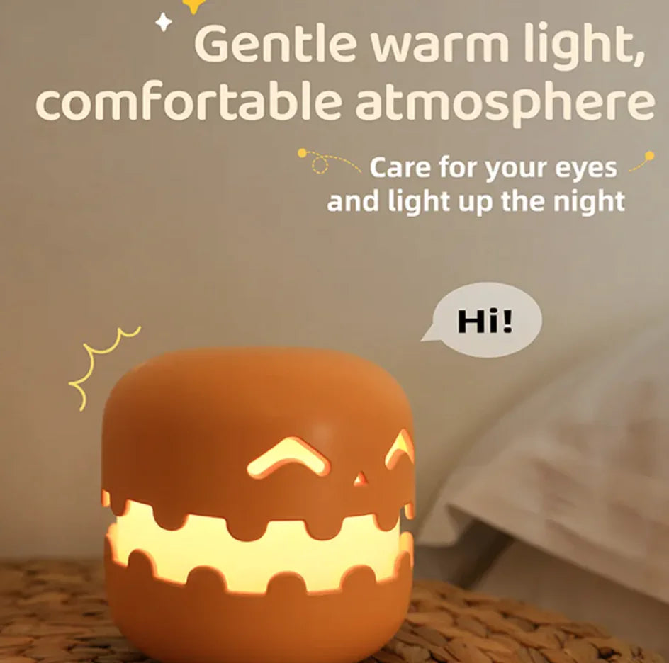 Pumpkin Glow Nočné svetlo™ — Útulná hravosť stretáva sviatočné kúzlo