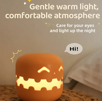 Pumpkin Glow Nočné svetlo™ — Útulná hravosť stretáva sviatočné kúzlo