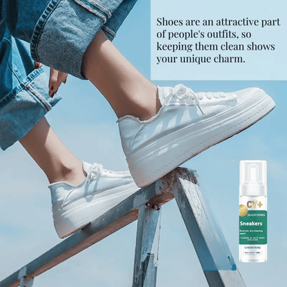 SurgeFoam™ — Instantly Revive Your Sneakers with Blinding Brightness and Zero Effort