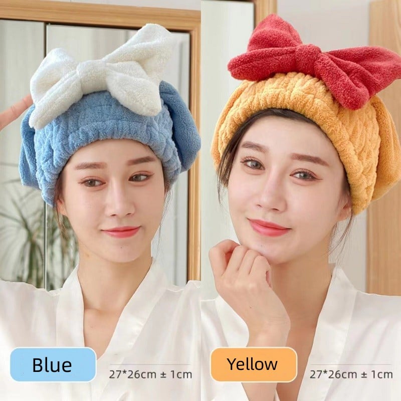 Ultra-Absorbent Microfiber Hair Wrap™ — Dry Faster, Shine Brighter, Live Damage-Free