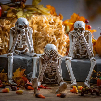 No Evil Statues™ — Ignite Dark Humor and Haunt Every Room with Bold Attitude