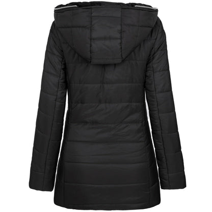 🔥❄️HEISSER VERKAUF 51%🧥 Wexlora Damen Kapuzen-Mid-Length Wintermantel mit Plüschfutter