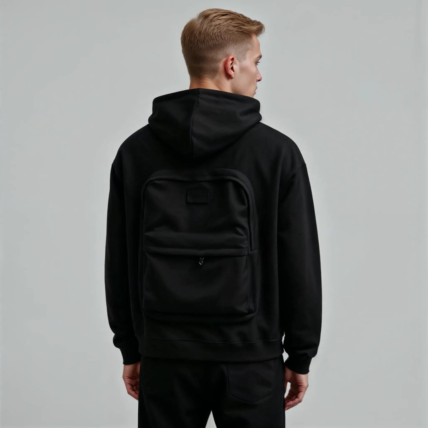 Tazzi — Travel Jacket with Built-in Backpack for Lightweight Carry