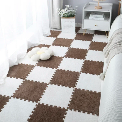 CozyNest — Zacht Speelkleed met Geluidsreductie voor Kinderkamers