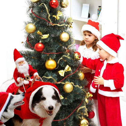 Fydro — Fantasia de Cachorro de Natal Macia com Ajuste Regulável