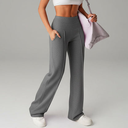 💗LETZTER TAG VERKAUF 50% RABATT⚡50K+ VERKAUFT💕Vionex Damen Schlichte Lockere Gerade Hose