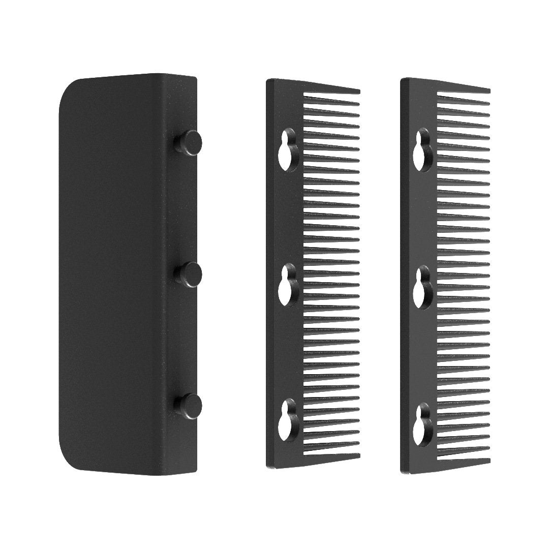 Glidex™ Pro Comb — Muuta mikä tahansa suoristin ajan säästäväksi kiilto koneeksi