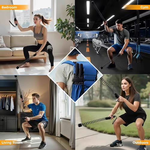 Vetrax Ropes — Compact Full-Body Training Ropes with Ergonomic Handles ...