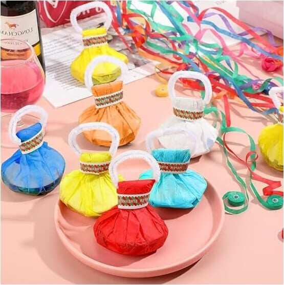 Zelora Streamer Poppers — Handheld Party Props with Mess-Free Design