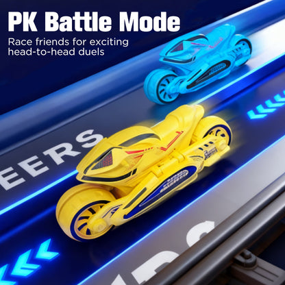 Rallyon Racer — Transforming Motorcycle Toy with Inertial Drive for Kids