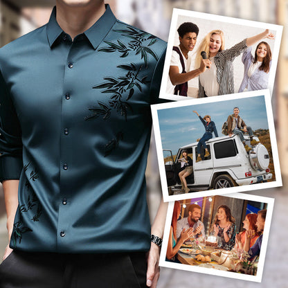 Bamboo Leaf Shirt™ — Ανάδειξε Αυτοπεποίθηση με Κάθε Ζεστή, Κοφτερή Εμφάνιση